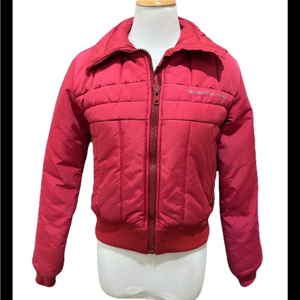 Red Vintage Roffe Ski Jacket